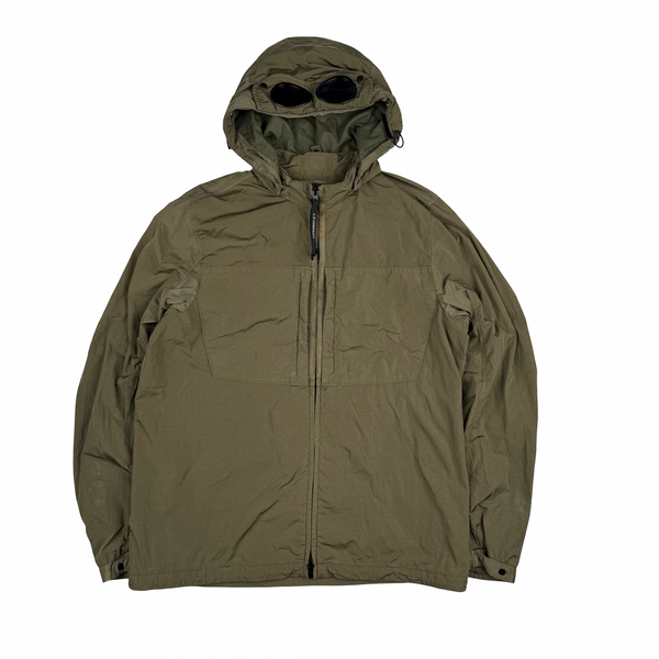 CP Company Khaki Chrome-R Lightweight Jacket - XL