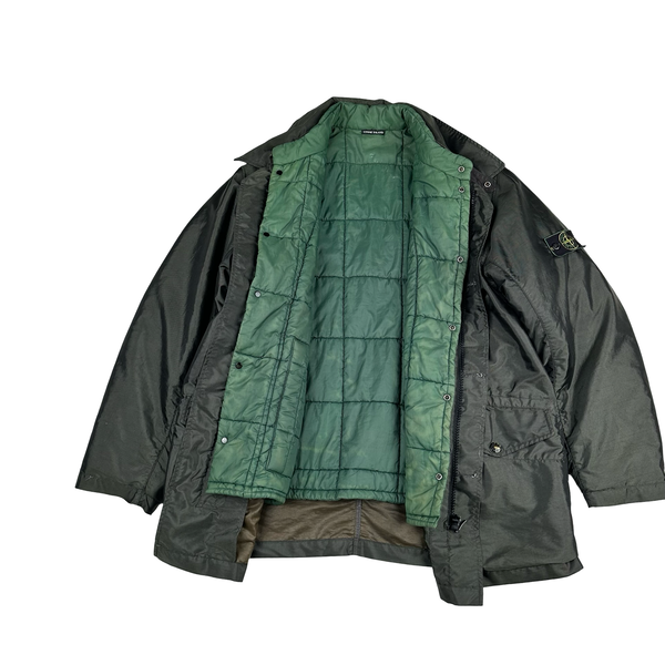 Stone Island Green Vintage 1996 Formula Steel Jacket - Large