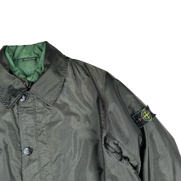 Stone Island Green Vintage 1996 Formula Steel Jacket - Large