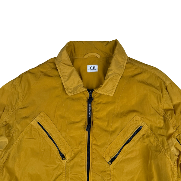 CP Company Mustard Yellow Lens Viewer Nylon Jacket - XL