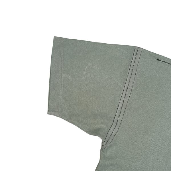 Stone Island 1991 Marina Spellout Vintage Cotton T Shirt - Medium