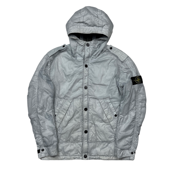 Stone Island 2011 Grey Micro Rip Stop Tyveck Jacket - 3XL