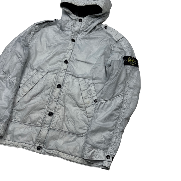 Stone Island 2011 Grey Micro Rip Stop Tyveck Jacket - 3XL