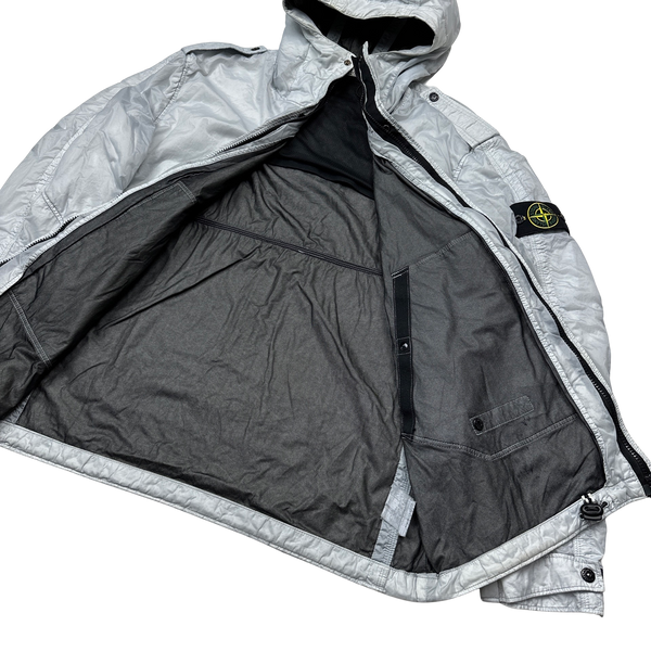 Stone Island 2011 Grey Micro Rip Stop Tyveck Jacket - 3XL