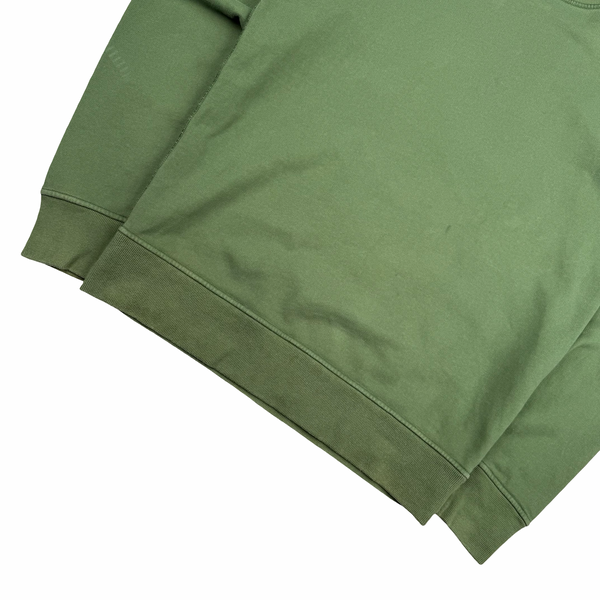 Stone Island 2022 Green Crewneck Sweatshirt - Small