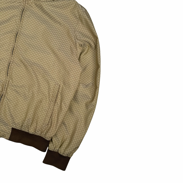 Gucci Classic Monogram Hooded Zip up Jacket - Large (50)