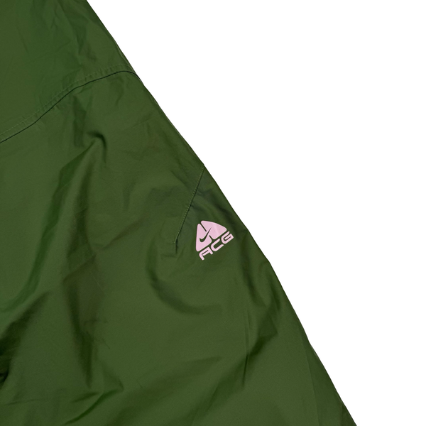 Nike ACG  Pea Green Storm Fit Water Resistant Outer Layer Hiking Trousers - Large