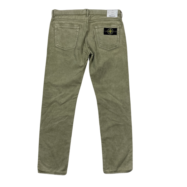 Stone Island 2015 Sand Cotton Trousers - 38"