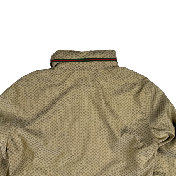 Gucci Classic Monogram Hooded Zip up Jacket - Large (50)