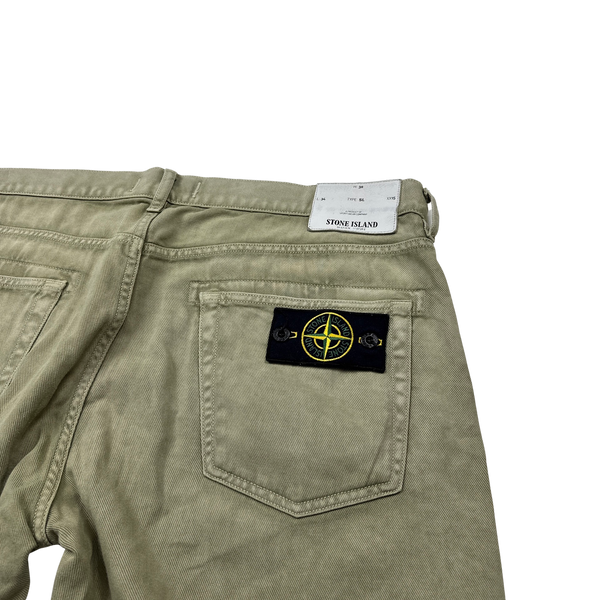 Stone Island 2015 Sand Cotton Trousers - 38"