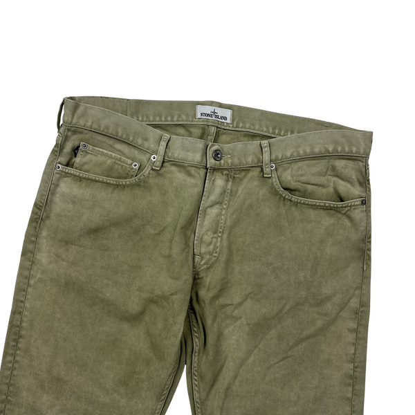 Stone Island 2015 Sand Cotton Trousers - 38"