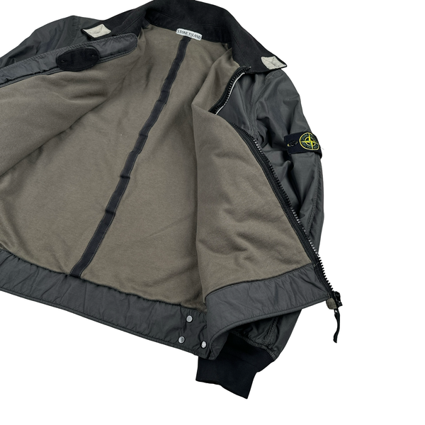 Stone Island 2006 Grey Double Lined Zipped Jacket - Large