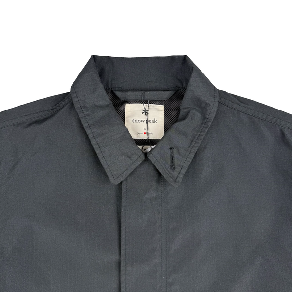 Snow Peak Takibi Black Ripstop Aramid Field Jacket - Medium