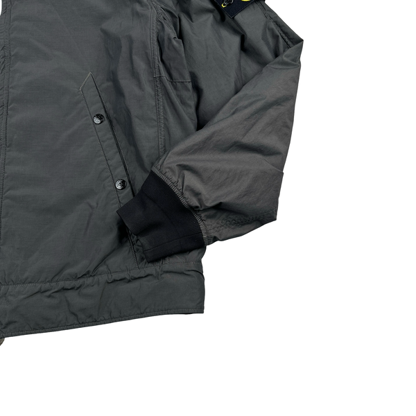Stone Island 2006 Grey Double Lined Zipped Jacket - Large