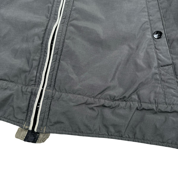 Stone Island 2006 Grey Double Lined Zipped Jacket - Large
