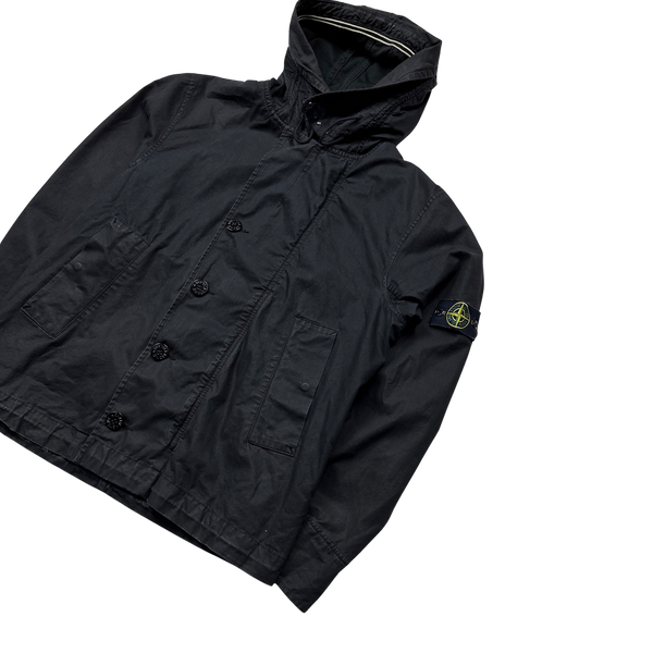Stone Island 2007 Coated Cotton Hooded Jacket - XL – Mat's