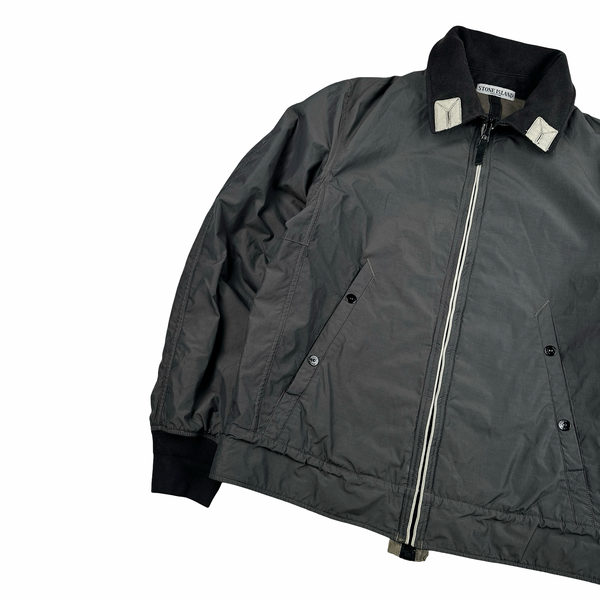 Stone Island 2006 Grey Double Lined Zipped Jacket - Large