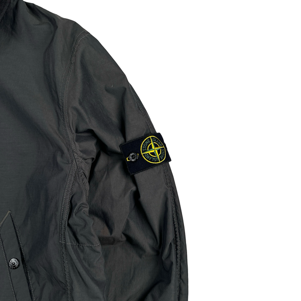 Stone Island 2006 Grey Double Lined Zipped Jacket - Large