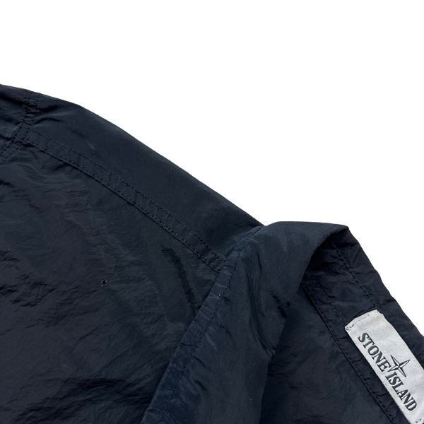 Stone Island 2018 Navy Nylon Metal Overshirt - 3XL