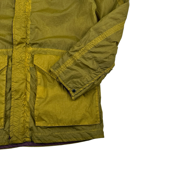 Stone Island 2010 Rare Hyperlight Nylon Reversible Green/Purple Jacket - Medium