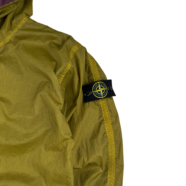 Stone Island 2010 Rare Hyperlight Nylon Reversible Green/Purple Jacket - Medium