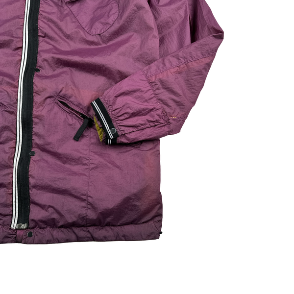 Stone Island 2010 Rare Hyperlight Nylon Reversible Green/Purple Jacket - Medium