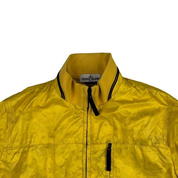 Stone Island 2013 Yellow Micro Rip Stop Tyveck Shield Jacket - Large