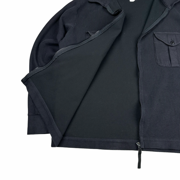 Stone Island SS2000 Vintage Ribbed Cotton Overshirt - XXL