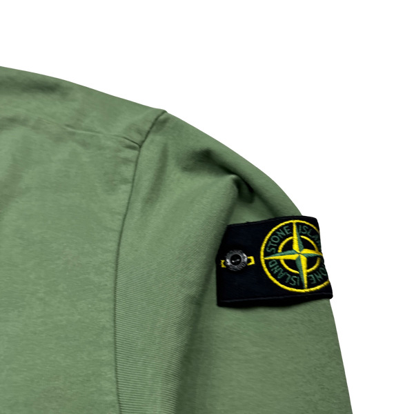 Stone Island 2023 Green Cotton Crewneck - XL