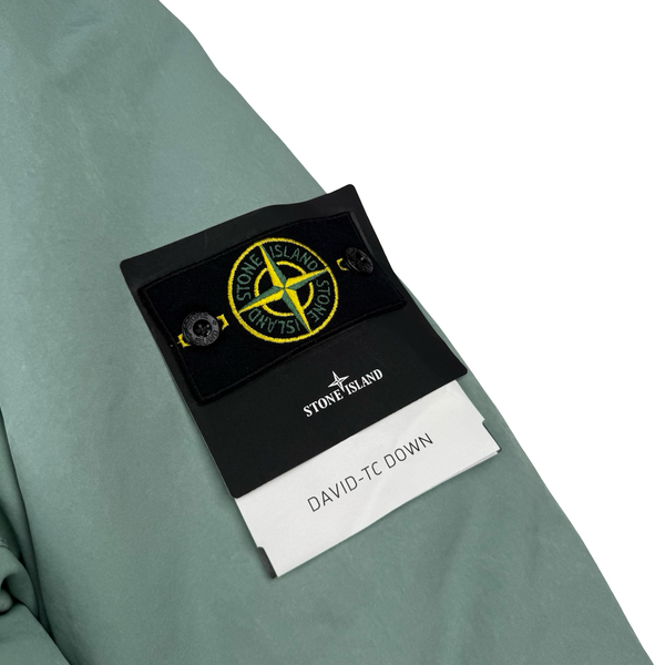 Stone Island 2022 Duck Egg Blue David TC Down Jacket - XXL