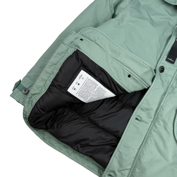 Stone Island 2022 Duck Egg Blue David TC Down Jacket - XXL