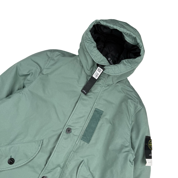 Stone Island 2022 Duck Egg Blue David TC Down Jacket - XXL