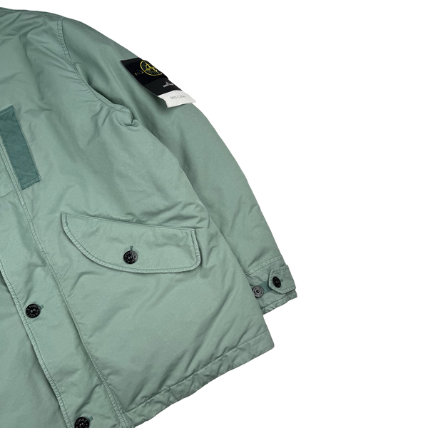 Stone Island 2022 Duck Egg Blue David TC Down Jacket - XXL