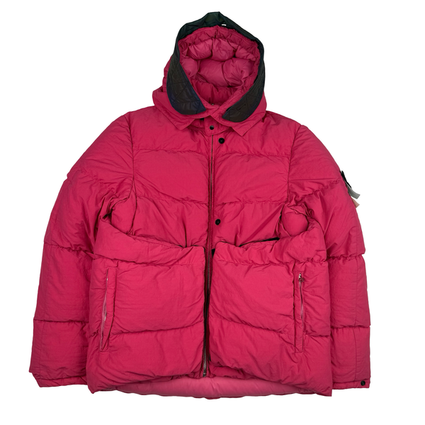 Stone Island 2018 Pink Naslan Light Down Filled Puffer﻿ - Medium