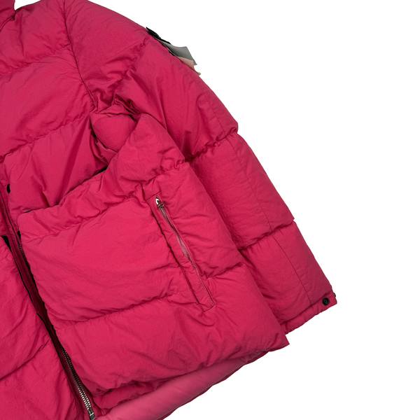 Stone Island 2018 Pink Naslan Light Down Filled Puffer﻿ - Medium