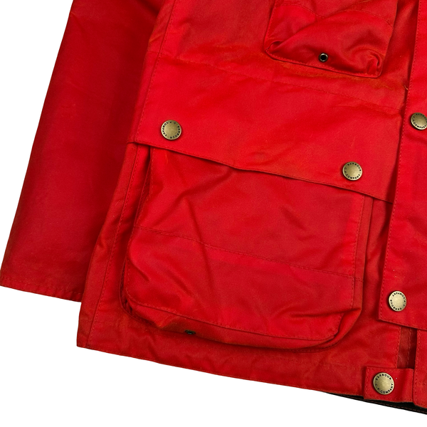 CP Company x Barbour Multi Pocket Creed 500 Mille Waxed Jacket - Medium