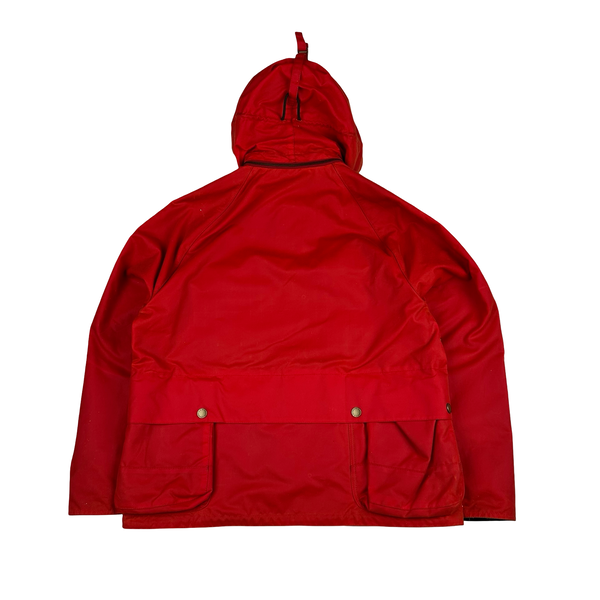 CP Company x Barbour Multi Pocket Creed 500 Mille Waxed Jacket - Medium