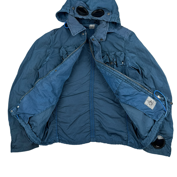 CP Company Blue Nysack Multipocket Goggle Watchviewer Jacket - XL