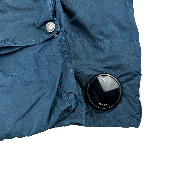 CP Company Blue Nysack Multipocket Goggle Watchviewer Jacket - XL