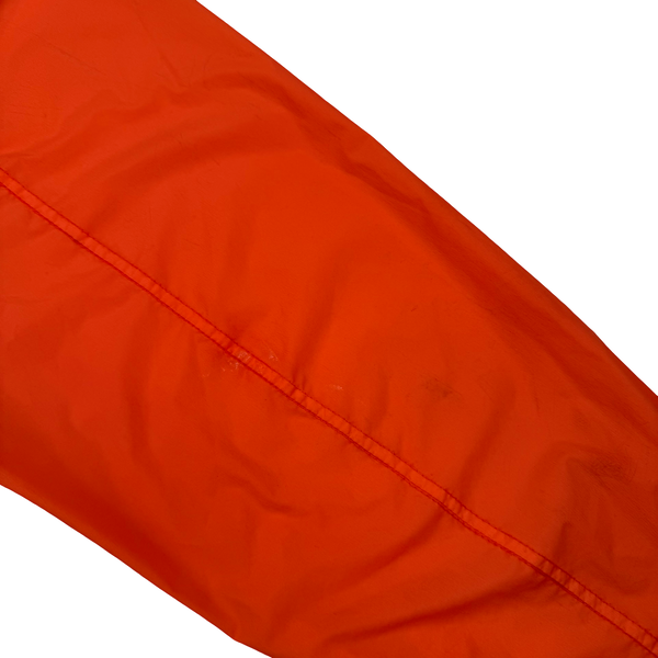Stone Island 2020 Neon Orange Skin Touch Nylon Hooded Jacket - XL