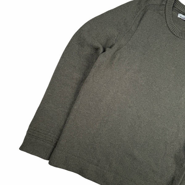 Stone Island 2018 Sage Green Wool Crewneck Jumper - Medium
