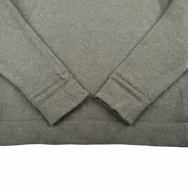 Stone Island 2018 Sage Green Wool Crewneck Jumper - Medium