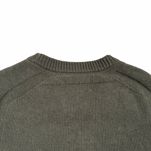 Stone Island 2018 Sage Green Wool Crewneck Jumper - Medium