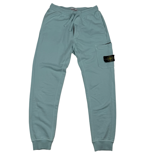 Stone Island 2022 Baby Blue Jogging Bottoms - Small (30")