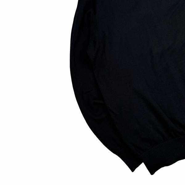 Stone Island 2020 Black Crewneck Knit Jumper - XL