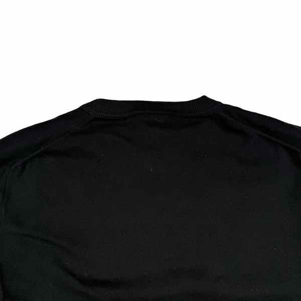 Stone Island 2020 Black Crewneck Knit Jumper - XL