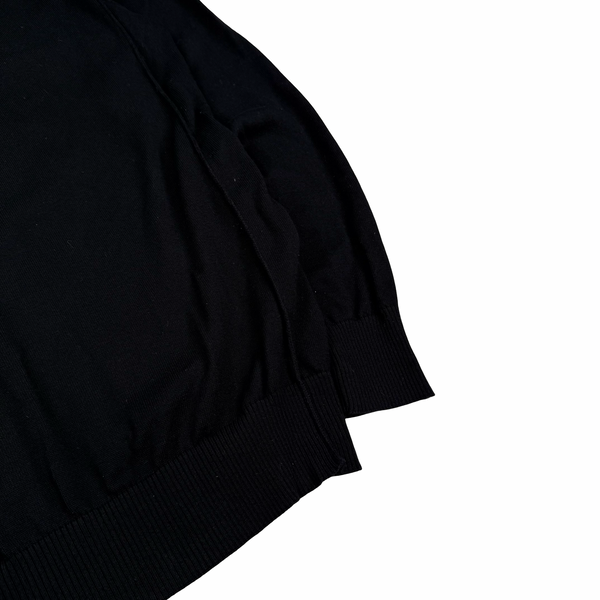 Stone Island 2020 Black Crewneck Knit Jumper - XL