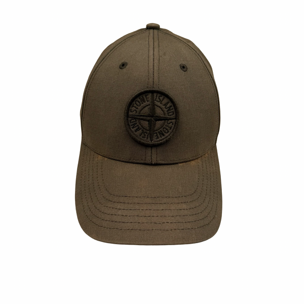 Stone Island 2020 Brown Compass Logo Cap - One-Size