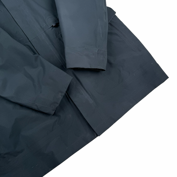 Stone Island 2017 Blue/Black Tank Shield Ghost Piece Jacket - XL