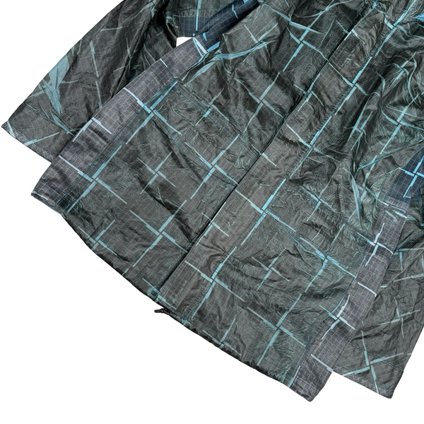Stone Island 2017 Paper Poly House Check Grid Jacket - Small
